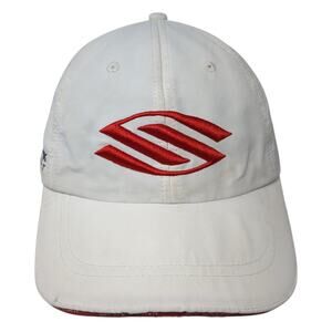 Selkirk Sport Strapback Baseball Cap White One Size Adjustable Embroidered